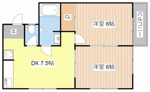 SK南彦根の物件間取画像